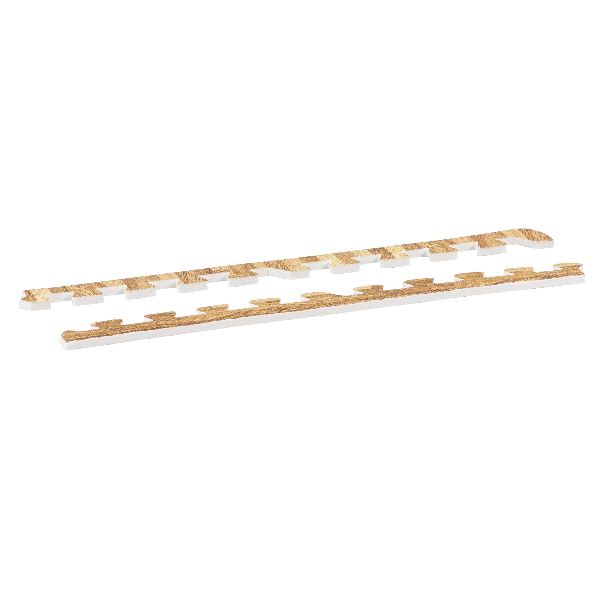 Apsauginio kilimėlio kraštinės detalės 8 kpl 62,5 x 1,2 cm medžio rašto