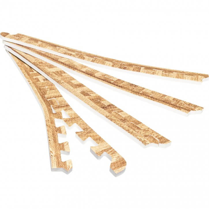 Apsauginio kilimėlio kraštinės detalės 8 kpl 62,5 x 1,2 cm medžio rašto