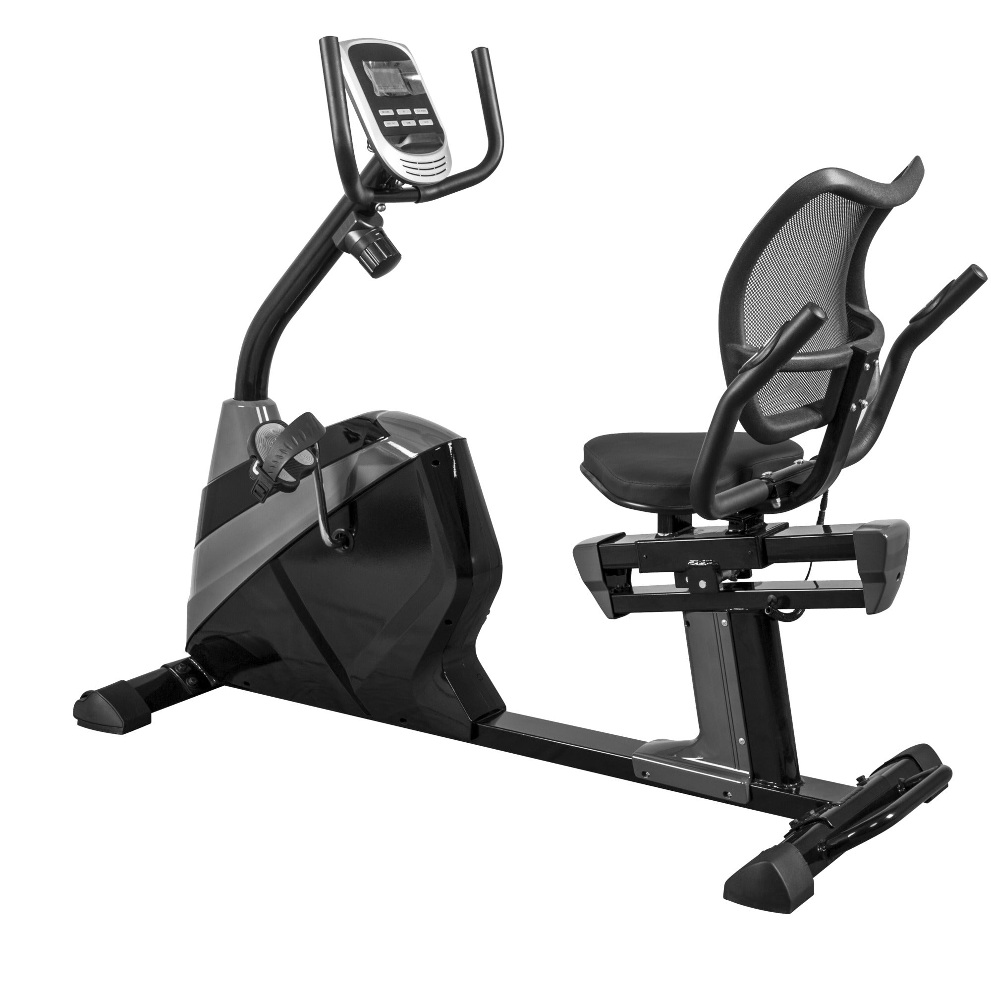 Gulimas dviratis treniruoklis su ergonomiška sėdyne
