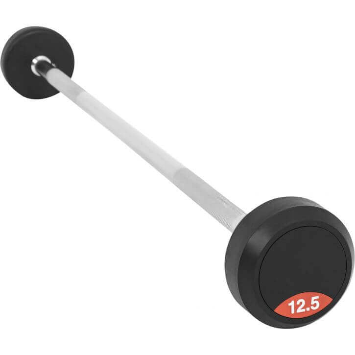 Fiksuota svorių štanga 10–50 kg, 105 cm, 30 mm