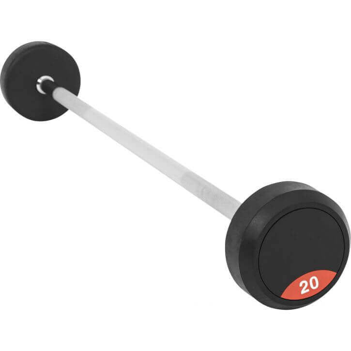 Fiksuota svorių štanga 10–50 kg, 105 cm, 30 mm
