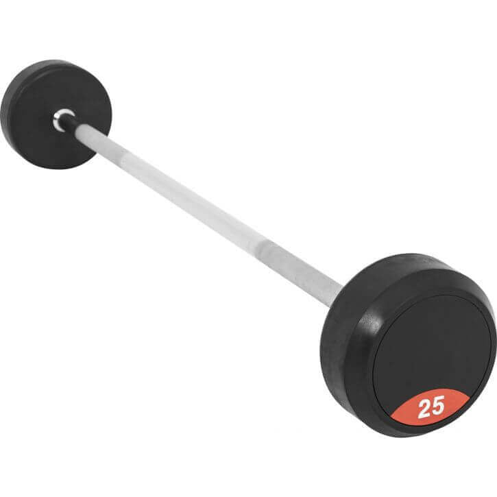 Fiksuota svorių štanga 10–50 kg, 105 cm, 30 mm