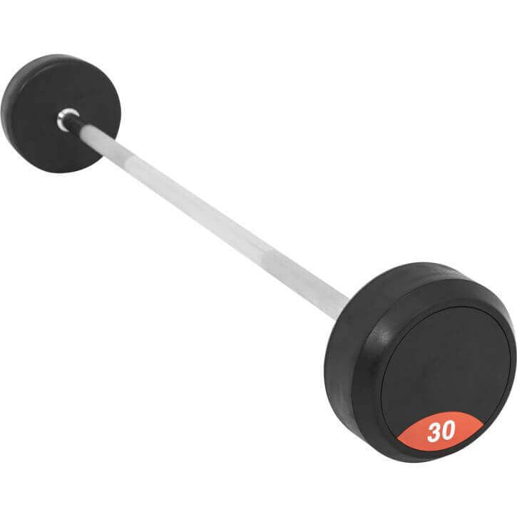 Fiksuota svorių štanga 10–50 kg, 105 cm, 30 mm