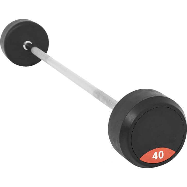 Fiksuota svorių štanga 10–50 kg, 105 cm, 30 mm