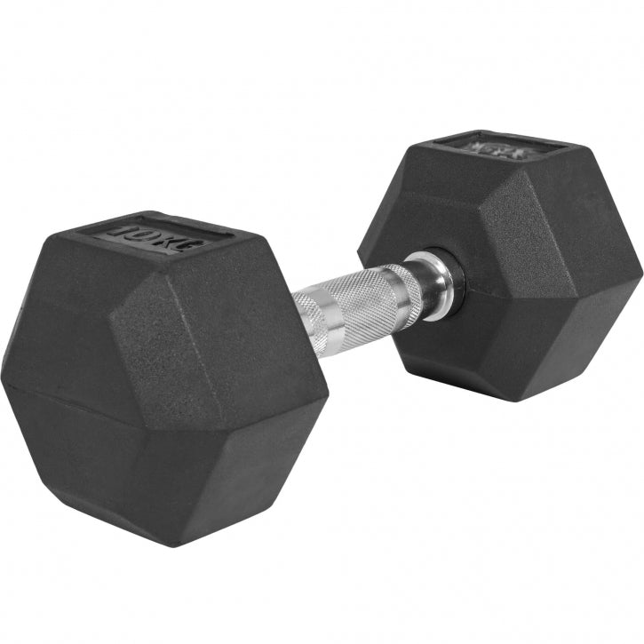 Hex hantelis 2-50 kg su gumine danga
