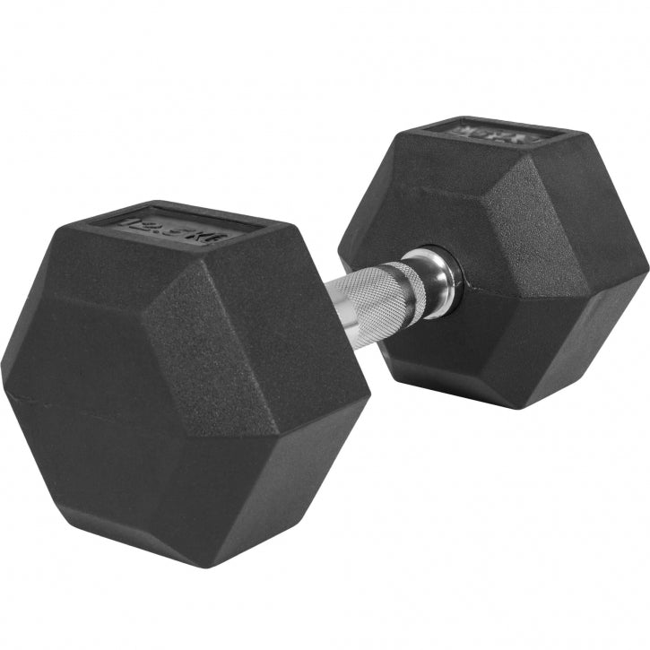 Hex hantelis 2-50 kg su gumine danga