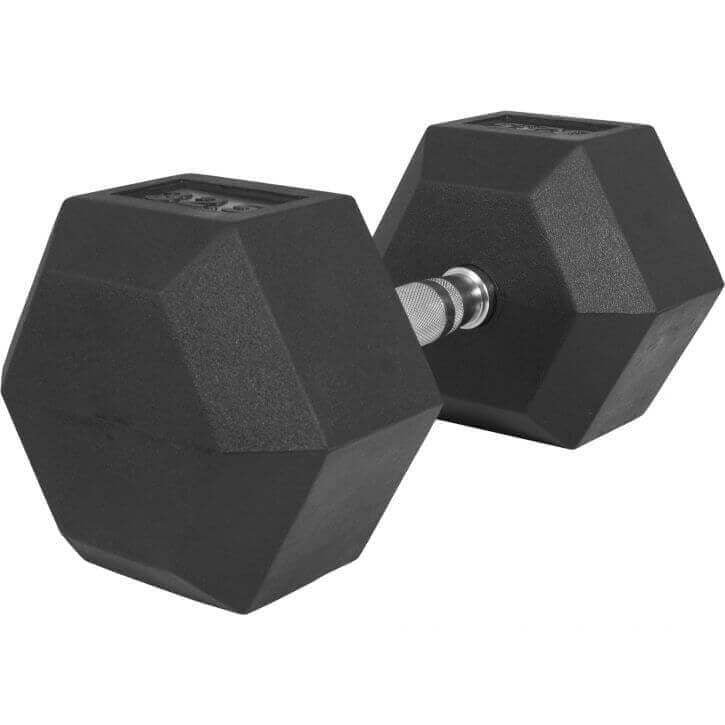 Hex hantelis 2-50 kg su gumine danga
