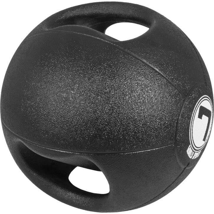 Grip treniruočių kamuolys su rankenų angomis 3–10 kg