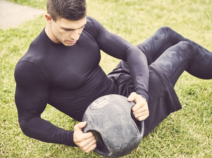 Grip treniruočių kamuolys su rankenų angomis 3–10 kg
