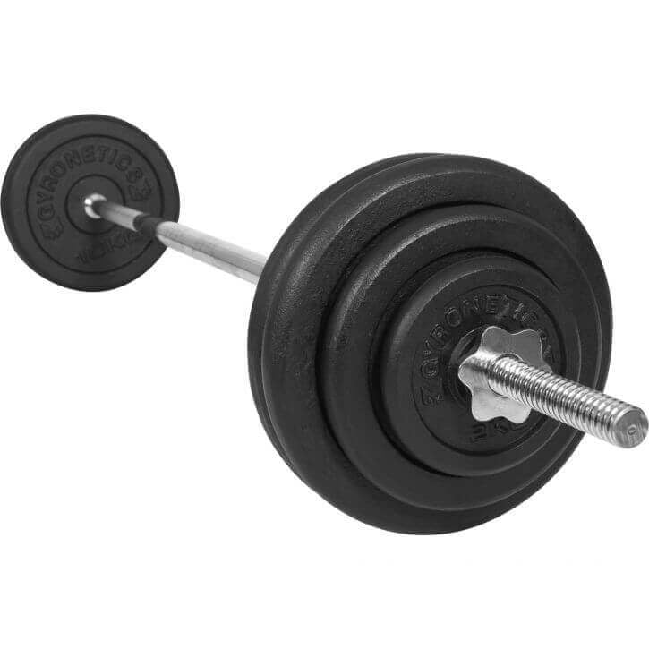 N štangos rinkinys 60 kg su tiesiu grifu