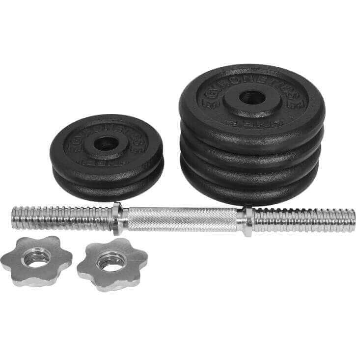 Ketaus reguliuojamas hantelis 15 kg