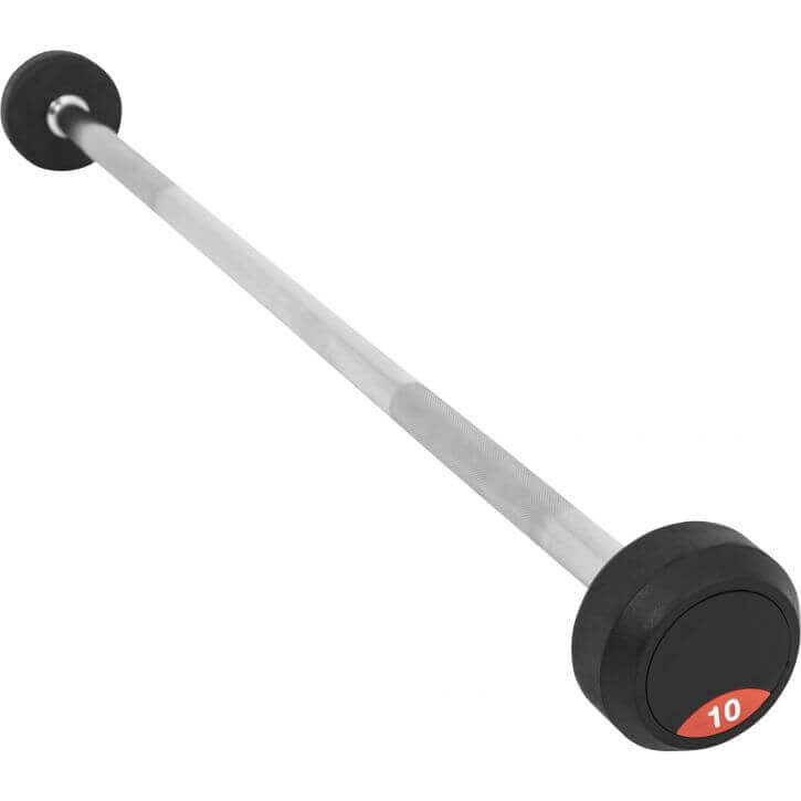 Fiksuota svorių štanga 10–50 kg, 105 cm, 30 mm