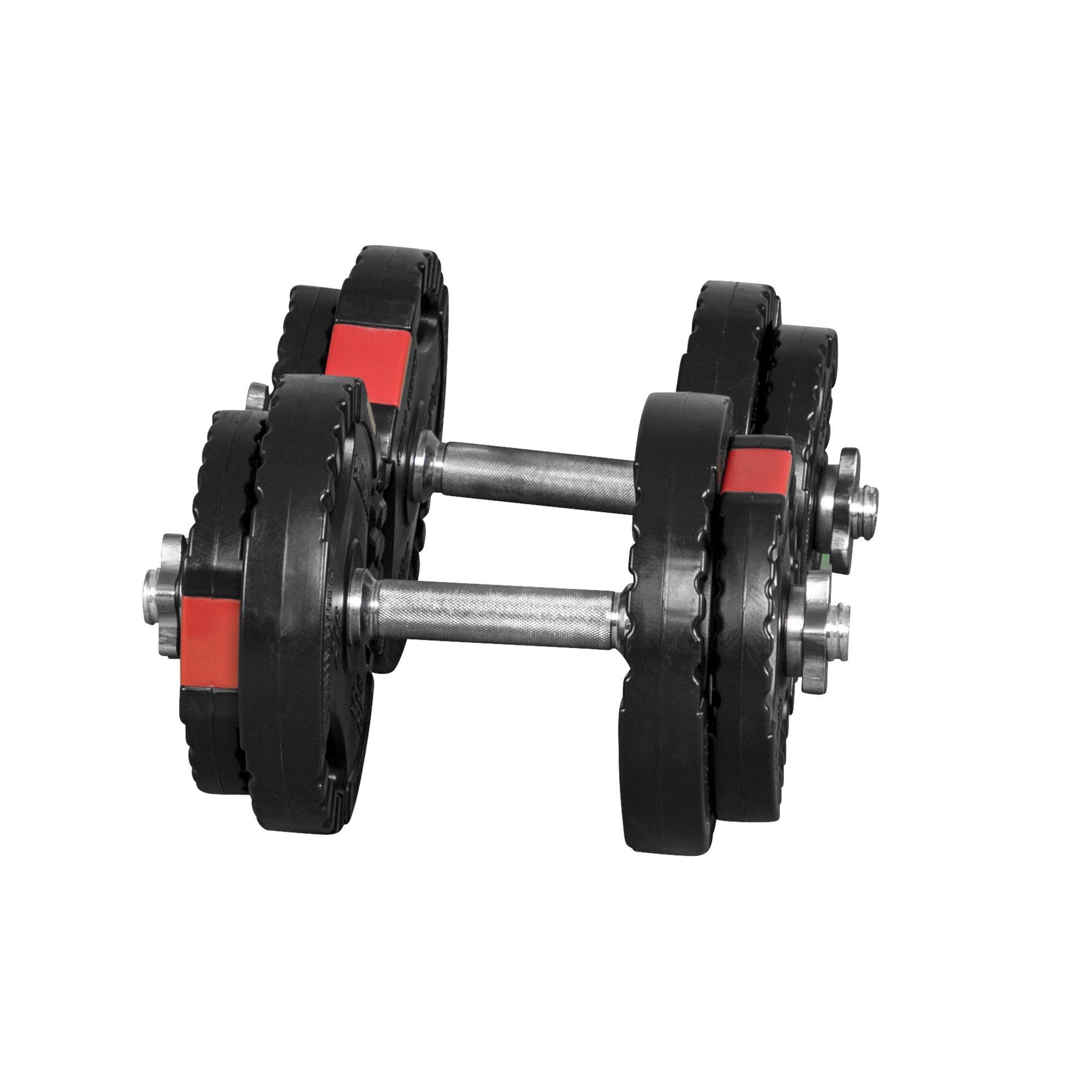 Tri Grip hantelių rinkinys 20 kg su srieginiais užraktais