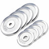 Chromuoti svorių diskai 30 mm, 4 x 2,5 kg + 4 x 5 kg