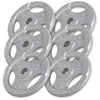 Geležiniai Tri Grip svorių diskai 6 x 5 kg, 30 mm