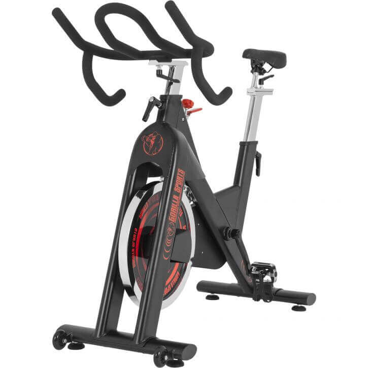 Spinning dviratis II su 18 kg smagračiu ir grandinine pavara