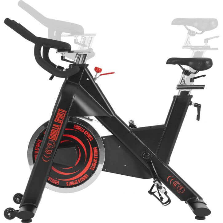 Spinning dviratis II su 18 kg smagračiu ir grandinine pavara