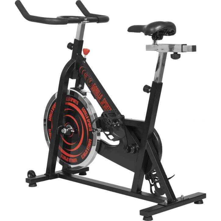 Reguliuojamas spinning dviratis su 13 kg smagračiu