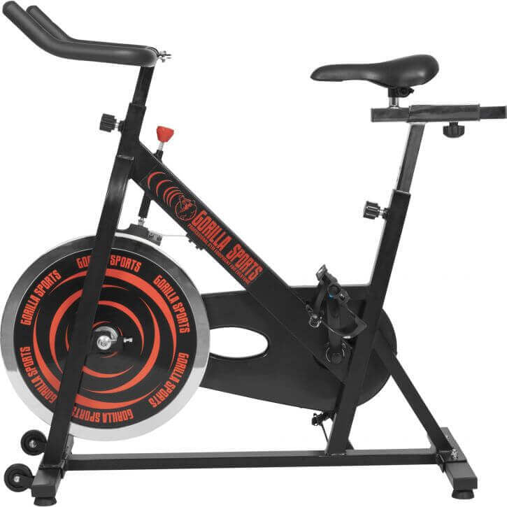 Reguliuojamas spinning dviratis su 13 kg smagračiu