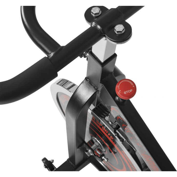Reguliuojamas spinning dviratis su 13 kg smagračiu