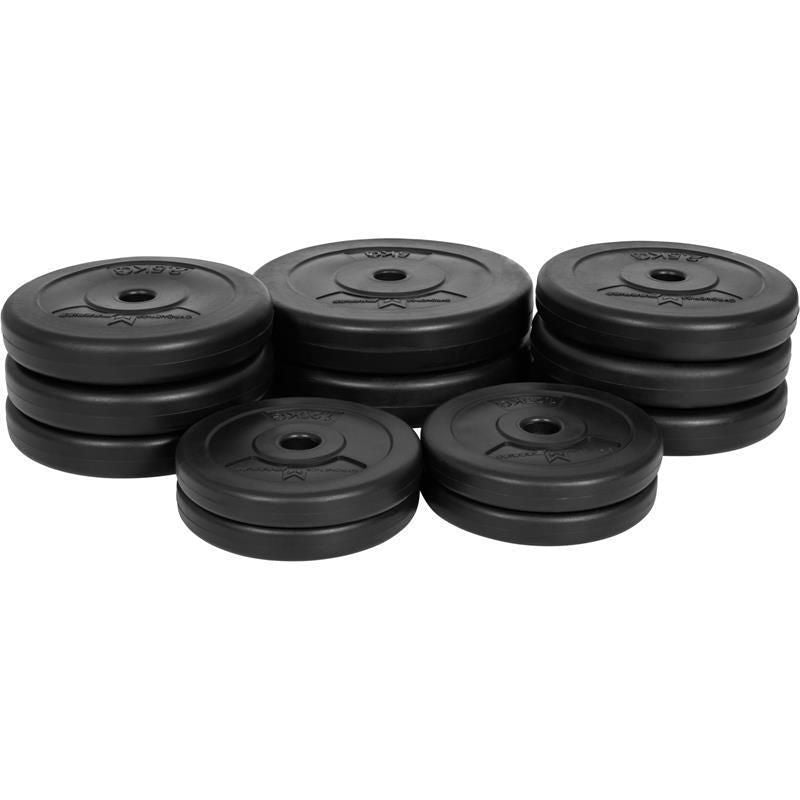 Vinilinių svorių diskų rinkinys 30 kg