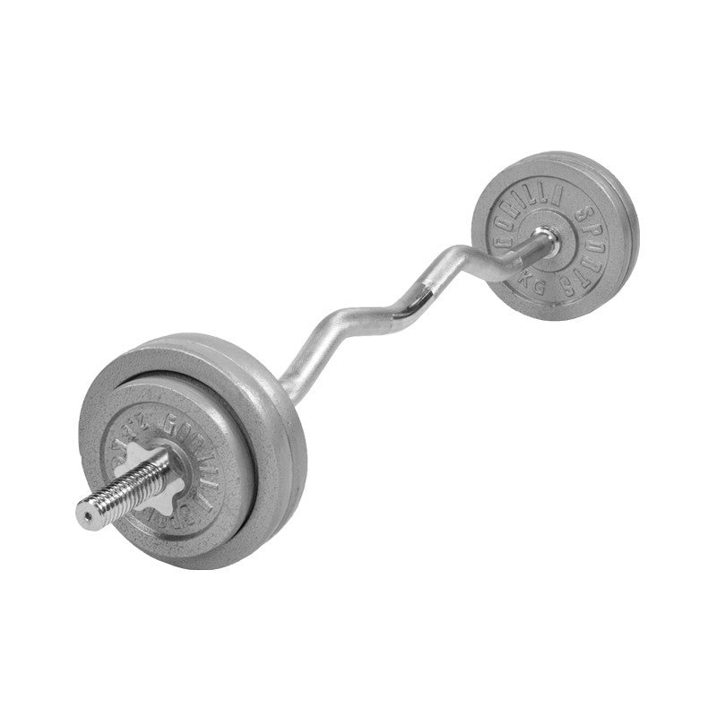 Ketaus štangos rinkinys 35 kg su EZ grifu