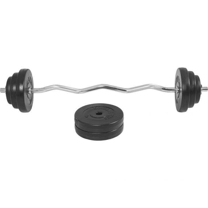 Vinilinis štangos rinkinys 35 kg su EZ grifu