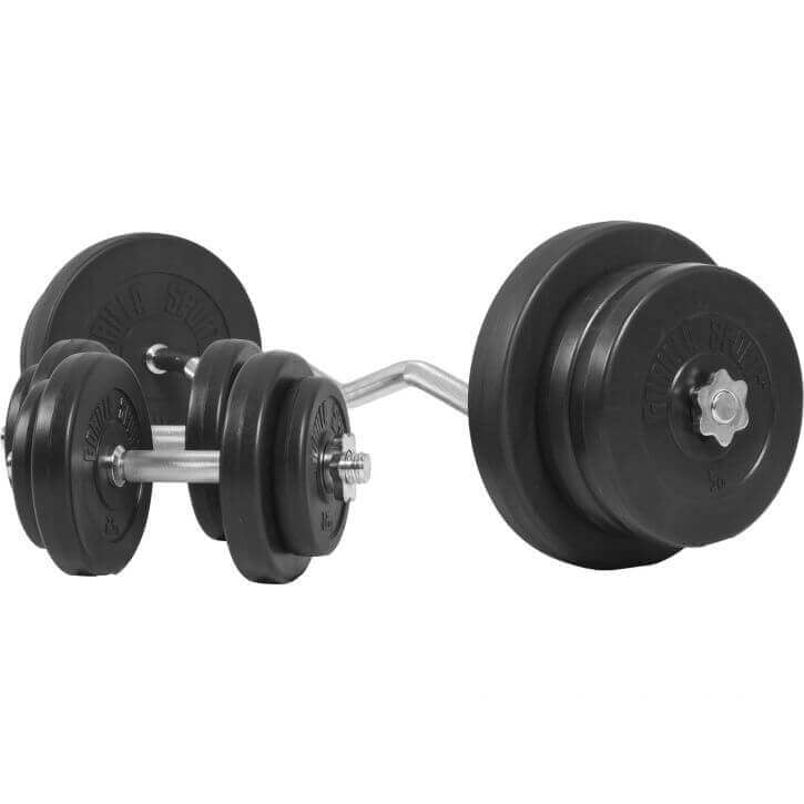 Vinilinis štangos rinkinys 70 kg su EZ grifu