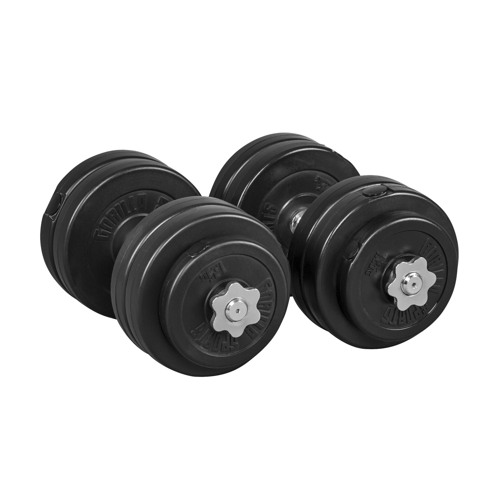 Reguliuojamas vinilinių hantelių rinkinys 30 kg, 30mm