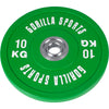 PRO Bumper svorių diskas 10 kg 50 mm