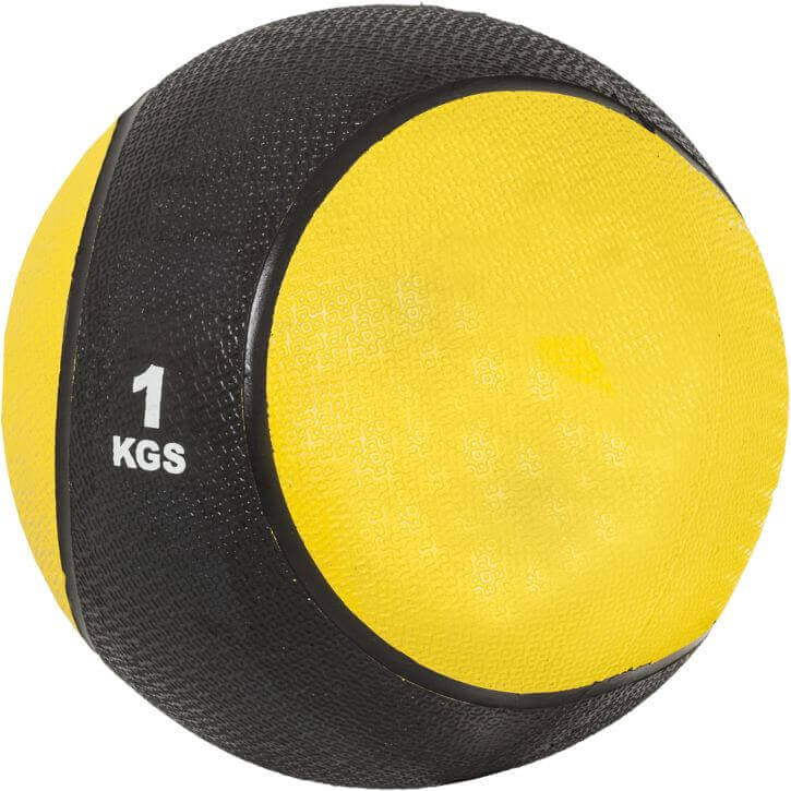 Gimnastikos kamuolių rinkinys 1–5 kg, iš viso 15 kg