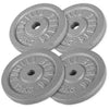 Ketaus svorių diskai 2 x 5 kg ir 2 x 10 kg
