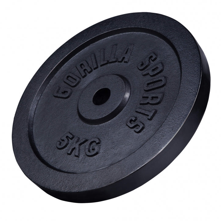 Ketaus svorių diskas 5 kg, 30 mm