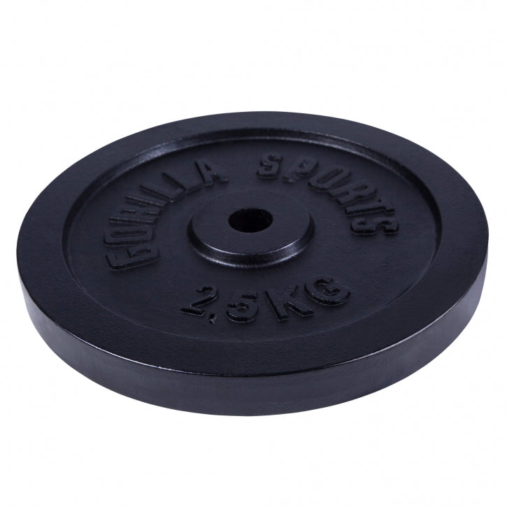 Ketaus svorių diskas 2,5 kg, 30 mm