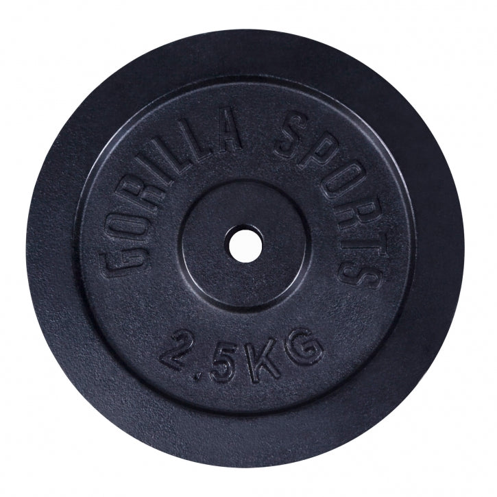 Ketaus svorių diskas 2,5 kg, 30 mm