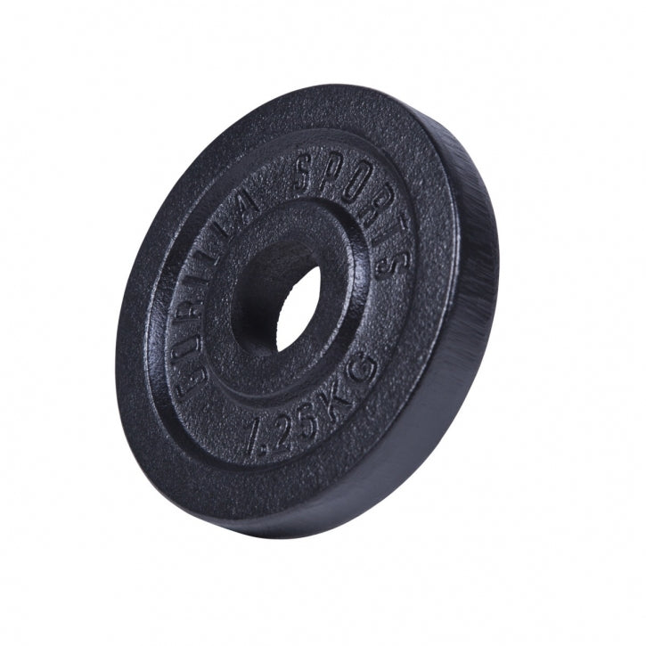 Ketaus svorių diskas 1,25 kg 30 mm