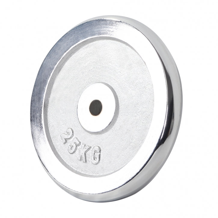 Chromuotas svorių diskas 25 kg 30 mm