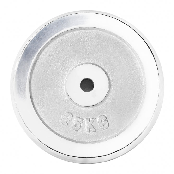 Chromuotas svorių diskas 25 kg 30 mm