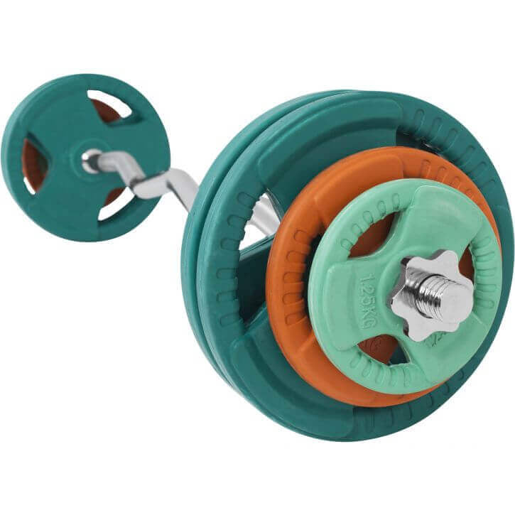 EZ štangos komplektas 35 kg su srieginiais užraktais