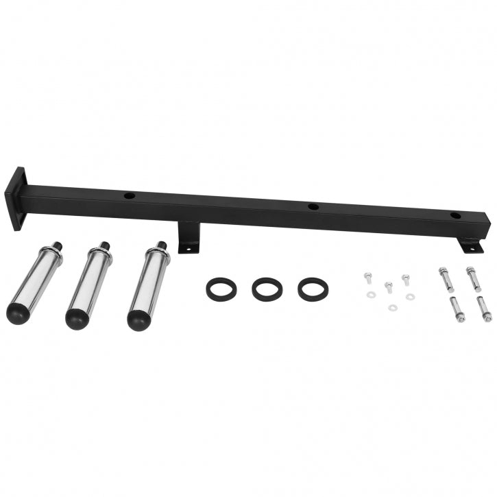 Prie sienos tvirtinamas svorių diskų stovas 50 mm