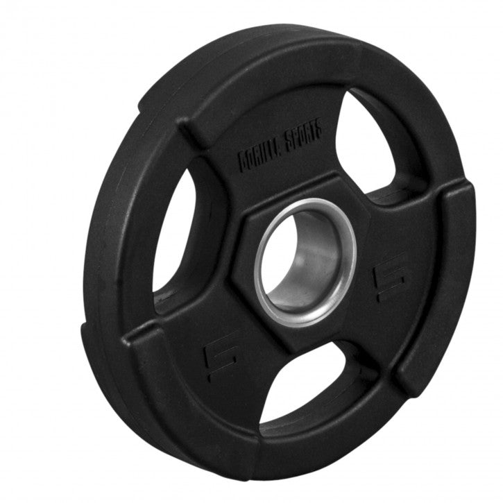 Štangos rinkinys 130 kg su Tri Grip svorių diskais