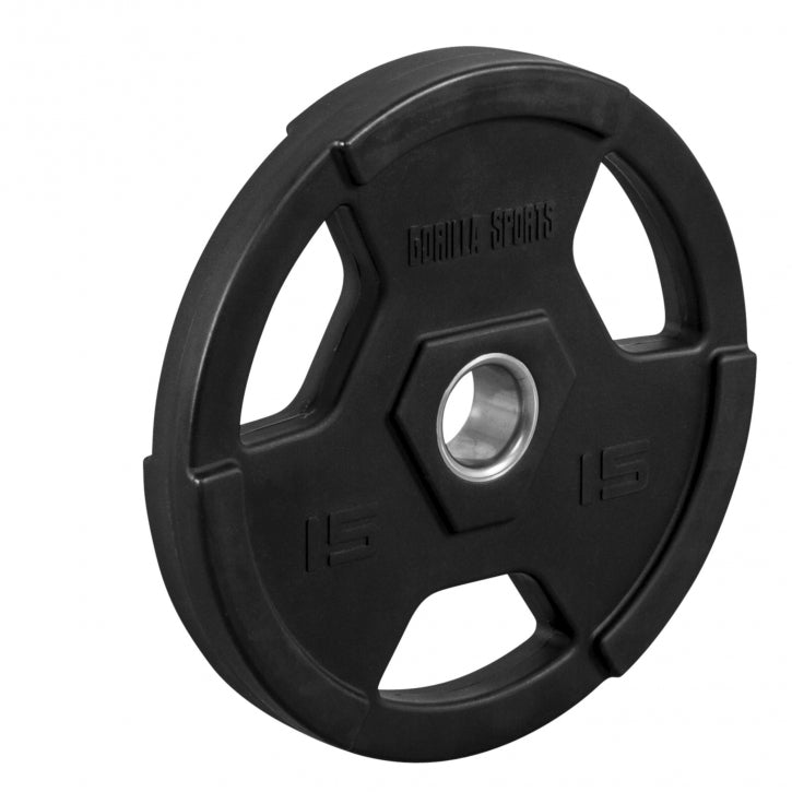 Štangos rinkinys 130 kg su Tri Grip svorių diskais