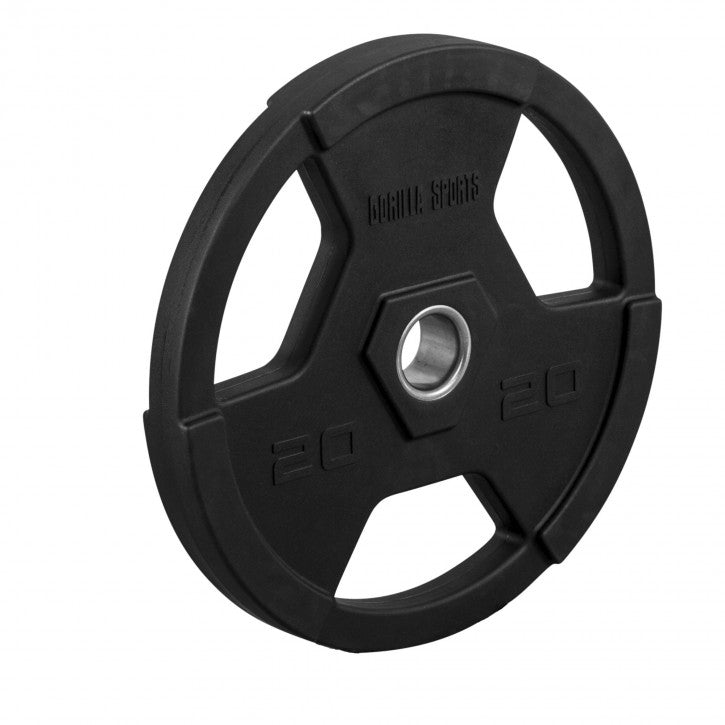 Štangos rinkinys 130 kg su Tri Grip svorių diskais
