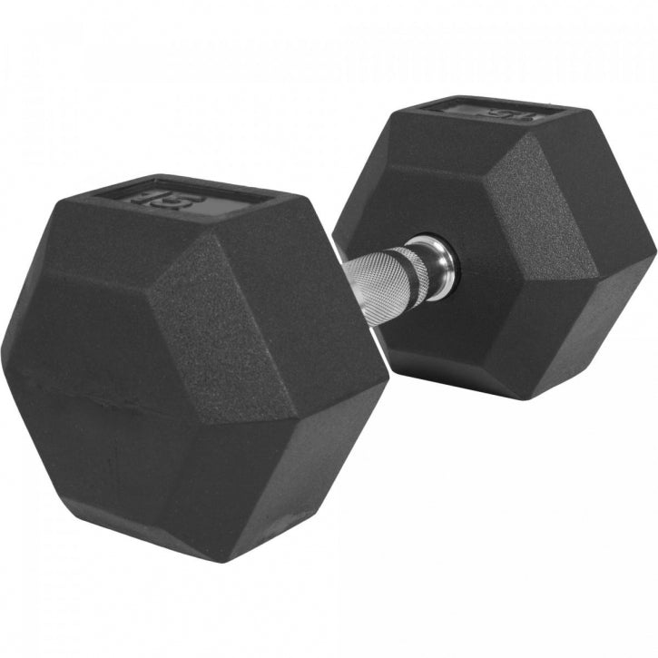 Hexagon hantelių rinkinys 237 kg su stovu