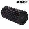 3-In-1 vibruojantis foam roller 30 x 10 cm, juodas
