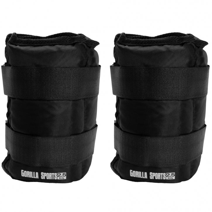 Svoriai riešams ir kulkšnims 2 vnt. 2,5–5 kg