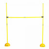 Reguliuojamas aukščio šuolių barjeras 10,5–150 cm, geltonas