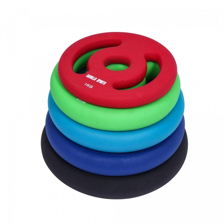 BodyPump svorio diskai 2 vnt. 1–5 kg, 30 mm