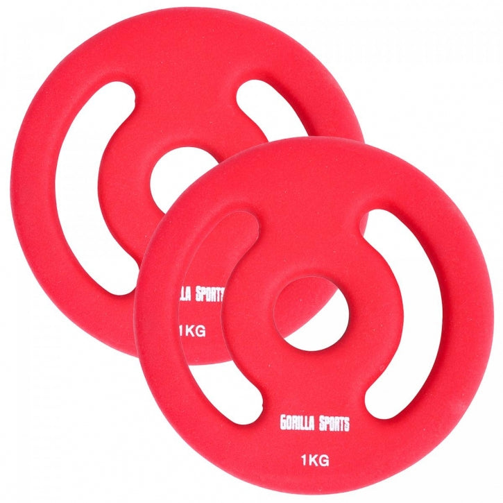 BodyPump svorio diskai 2 vnt. 1–5 kg, 30 mm