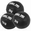 Wall Ball medicininių kamuolių rinkinys 1 kg, 2 kg ir 3 kg